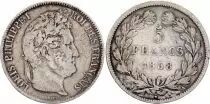 Francia 5 Francs Louis-Philippe I - 1838 A Paris - Silver