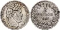 Francia 5 Francs Louis-Philippe I - 1841 A Paris - Silver