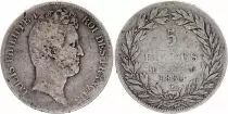 Francia 5 Francs Louis-Philippe I 1831 M Toulouse incuse lettering - F - Silver