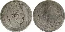 Francia 5 Francs Louis-Philippe Ist - 1831 T Nantes - Silver