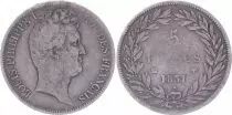 Francia 5 Francs Louis-Philippe Ist- 1831 MA Marseille incuse lettering - F