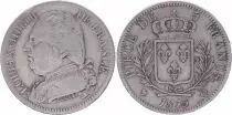 Francia 5 Francs Louis XVIII - 1815 Q Perpignan - F+