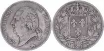 Francia 5 Francs Louis XVIII - 1817 K Bordeaux - F+
