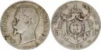Francia 5 Francs Napol�on III - 1855 A Paris - Silver - Fine