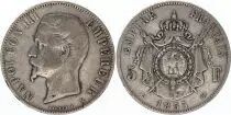 Francia 5 Francs Napol�on III - 1855 or 1856