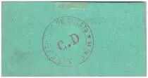Francia 5 Francs Nauroy City - 1914