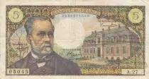 Francia 5 Francs Pasteur - 01-09-1966  - Serial A.27