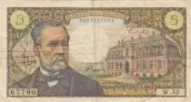 Francia 5 Francs Pasteur - 01-09-1966  - Serial W.33