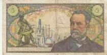 Francia 5 Francs Pasteur - 01-09-1966 - Serial G.33