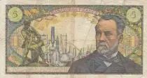 Francia 5 Francs Pasteur - 01-09-1966 - Serial V.29