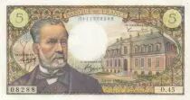 Francia 5 Francs Pasteur - 04-11-1966  - Serial O.45