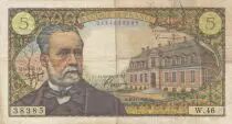 Francia 5 Francs Pasteur - 04-11-1966 - Serial W.46
