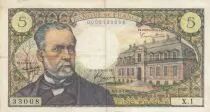 Francia 5 Francs Pasteur - 05-05-1966 - Serial X.1