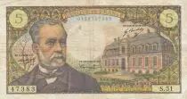Francia 5 Francs Pasteur - 05-05-1967 - Serial S.51