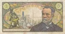 Francia 5 Francs Pasteur - 05-05-1967 - Serial W.55