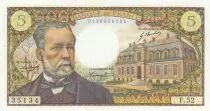 Francia 5 Francs Pasteur - 05-05-1967 Serial F.52