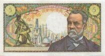 Francia 5 Francs Pasteur - 07-07-1966 - Serial V.13