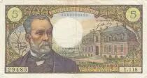 Francia 5 Francs Pasteur - 08-01-1970 - Serial Y.118