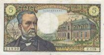 Francia 5 Francs Pasteur - 08-01-1970 - Serial Z.119