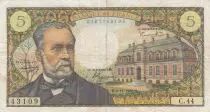 Francia 5 Francs Pasteur 07-07-1966 - Serial C.44