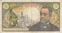 Francia 5 Francs Pasteur 07-12-1967 - Serial A.67