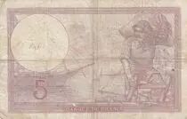 Francia 5 Francs Purple - 27-07-1939 -S�rie T.59141
