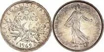 Francia 5 Francs Seed sower - 1969