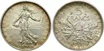 Francia 5 Francs Semeuse - 1965 - Argent - TTB