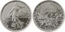 Francia 5 Francs Semeuse - 2001 BU