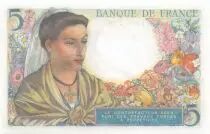 Francia 5 Francs Shepherd - 02-06-1943 Serial U.13 - AU