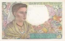 Francia 5 Francs Shepherd - 05-08-1943 - Serial M.71 - P.98