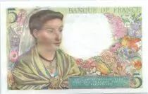 Francia 5 Francs Shepherd - 05-08-1943 Serial Z.70