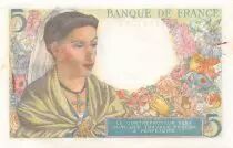 Francia 5 Francs Shepherd - 22-07-1943 Serial O.46 - XF to AU