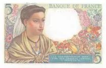 Francia 5 Francs Shepherd - 23-12-1943 Serial P.116 - UNC