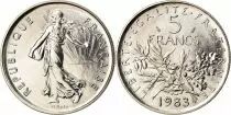 Francia 5 Francs Sower - 1981