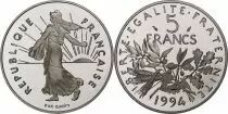 Francia 5 Francs Sower - 1994 Proof