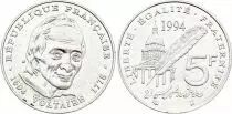 Francia 5 Francs Voltaire - 1994