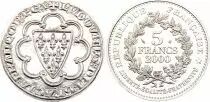 Francia 5 Francs Woman sowing seed  - 1987 - from UNC set