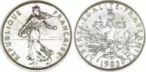 Francia 5 Francs Woman sowing seed - 1983 - UNC
