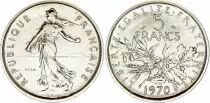 Francia 5 Francs Woman sowing seed - 1985 - from UNC set