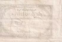 Francia 5 Livres  - 10 Brumaire Year II (31-10-1793) - Sign Mixelle - Serial 26890 - P. A.76