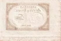 Francia 5 Livres  - 10 Brumaire Year II (31-10-1793) - Sign Preux - Serial 1162 - P. A.76