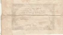 Francia 5 Livres - 10 Brumaire An II (31-10-1793) - Sign. Berthier - Serial 8662