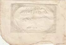 Francia 5 Livres - 10 Brumaire An II (31.10.1793) - Sign. Mortier - Serial 8662