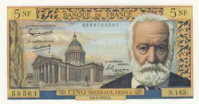 Francia 5 NF - Victor Hugo - 06-05-1965 - Serial S.143