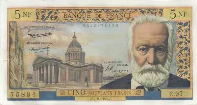 Francia 5 NF - Victor Hugo - 07-02-1963 - Serial E.97