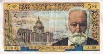Francia 5 NF - Victor Hugo - 07-10-1965 - Serial O.159 - P.141