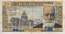 Francia 5 NF - Victor Hugo - 15-10-1959 - Serial T.23 - P.141