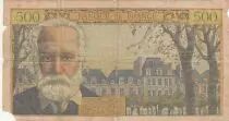 Francia 5 NF overprint 500 Francs - Victor Hugo - 12-02-1959 - Serial B.122