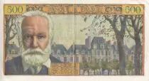 Francia 5 NF sur 500 Francs - Victor Hugo - 12-02-1959 - Serial M.117 - P.137